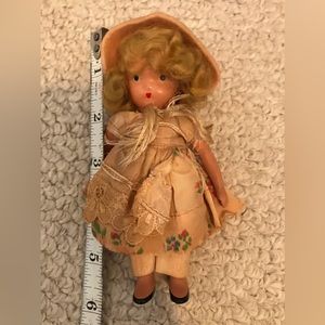 Vintage Story Book Doll  1940s found in trunk